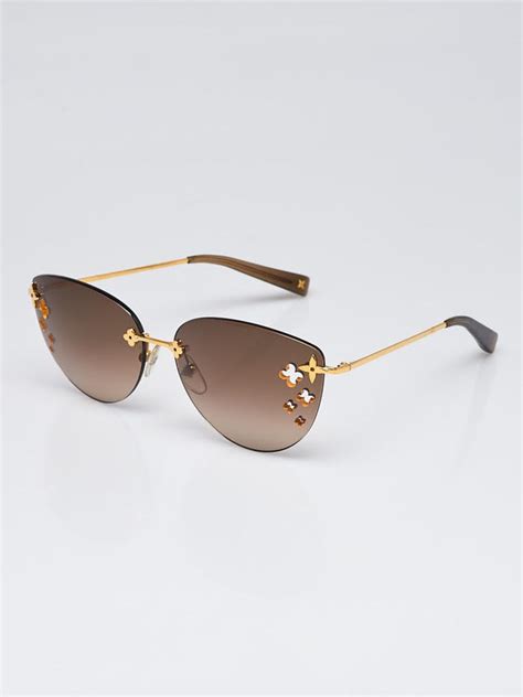 Louis Vuitton 2013 Desmayo Rimless Sunglasses 